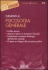 Elementi di psicologia generale. E-book