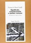 Significato, comunicazione e parlare comune