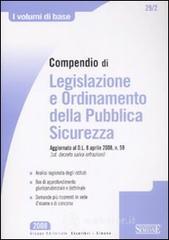 Confronta prezzi Compendio di legislazione e ordinamento della pubblica sicurezza