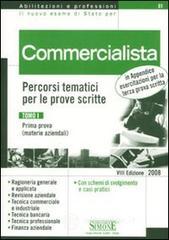 prezzi Commercialista Percorsi tematici per le prove scritte