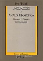 prezzi Linguaggio e analisi filosofica Elementi di filosofia del linguaggio