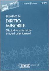 Elementi di diritto minorile. Disciplina essenziale e nuovi orientamenti. E-book