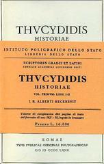 Thucydidis historiae vol.1
