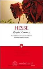 Poesie d'amore. Testo tedesco a fronte