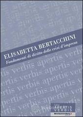 Fondamenti di diritto delle crisi d'impresa