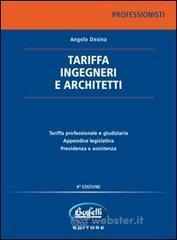 Tariffa ingegneri e architetti