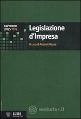 Rapporto Luiss legislazione d'impresa 2011