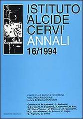 Annali Istituto �Alcide Cervi� (1994) vol.16