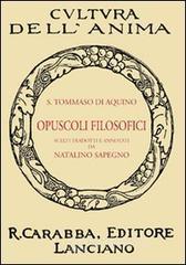 Opuscoli filosofici