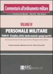 Commentario all'ordinamento militare vol.4.3