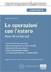 Le operazioni con l'estero