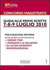 La rivista Neldiritto. Speciale concorso magistrato vol.1