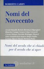 Nomi del Novecento