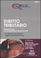 I quaderni dellAspirante Avvocato - Diritto Tributario. E-book