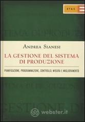 La gestione del sistema di produzione La gestione del sistema di produzione