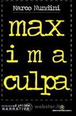 Maxima culpa Maxima culpa