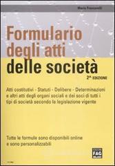Formulario degli atti delle societ�