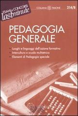 Pedagogia generale. E-book