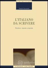L�italiano da scrivere. E-book
