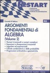 Argomenti fondamentali di algebra vol.2 Argomenti fondamentali di algebra vol.2