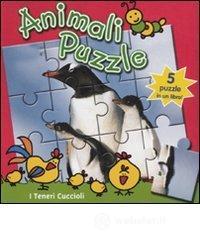 I teneri cuccioli. Animali puzzle