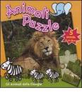 Gli animali della giungla. Animali puzzle