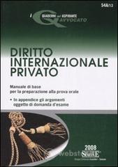 Confronta prezzi Diritto internazionale privato