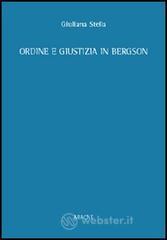 Confronta prezzi Ordine e giustizia in bergson