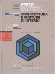 prezzi Prezzi informativi delledilizia Architettura e finiture di interni Settembre 2008 Con CD ROM