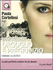 Orgoglio e pregiudizio letto da Paola Cortellesi. Audiolibro. CD Audio formato MP3