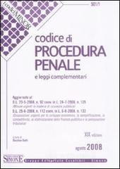 Confronta prezzi Codice di procedura penale e leggi complementari