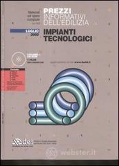 prezzi Prezzi informativi delledilizia Impianti tecnologici Luglio 2008 Con CD ROM
