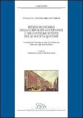 prezzi Fondazione Costantino Bresciani Turroni Riflessi economici della corporate governance e dei controlli esterni per le società quotate