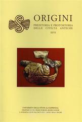 prezzi Origini Rivista di preistoria e protostoria delle civiltà antiche