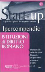 Confronta prezzi Ipercompendio istituzioni di diritto romano