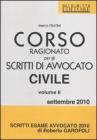 Corso ragionato per gli scritti di avvocato civile vol.2