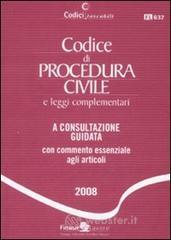 Confronta prezzi Codice di procedura civile e leggi complementari. a consultazione gui data con commento essenziale a
