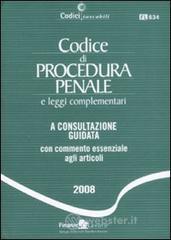 Confronta prezzi Codice di procedura penale e leggi complementari. a consultazione guidata con commento essenziale ag