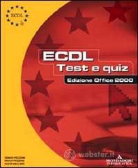 prezzi ECDL Patente europea del computer Test e quiz versione Office 2000