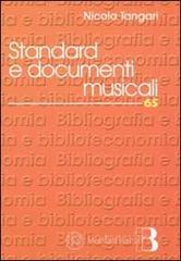 prezzi Standard e documenti musicali
