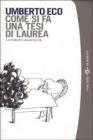 Come si fa una tesi di laurea