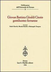 prezzi Giovan Battista Giraldi Cinzio gentiluomo ferrarese
