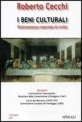 prezzi I beni culturali Testimonianza materiale di civiltà