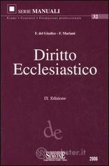 Confronta prezzi Diritto ecclesiastico
