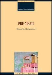 prezzi Pre testi Sussidiario di composizione