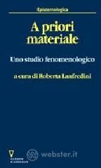 prezzi A priori materiale Uno studio fenomenologico