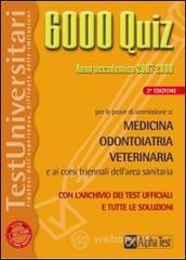 prezzi 6000 quiz Medicina odontoiatria veterinaria