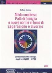 Confronta prezzi Affido condiviso. patti di famiglia e nuove norme in tema di separazione e divorzio. come cambia il 