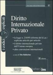 Confronta prezzi Diritto internazionale privato