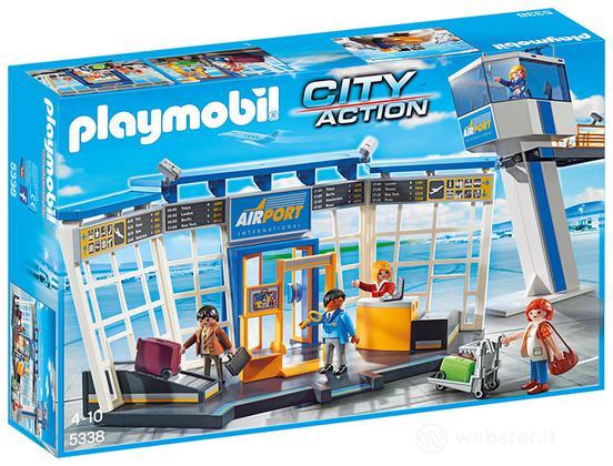 PLAYMOBIL Aeroporto e Torre Di Controllo PLAYMOBIL Aeroporto e Torre Di Controllo